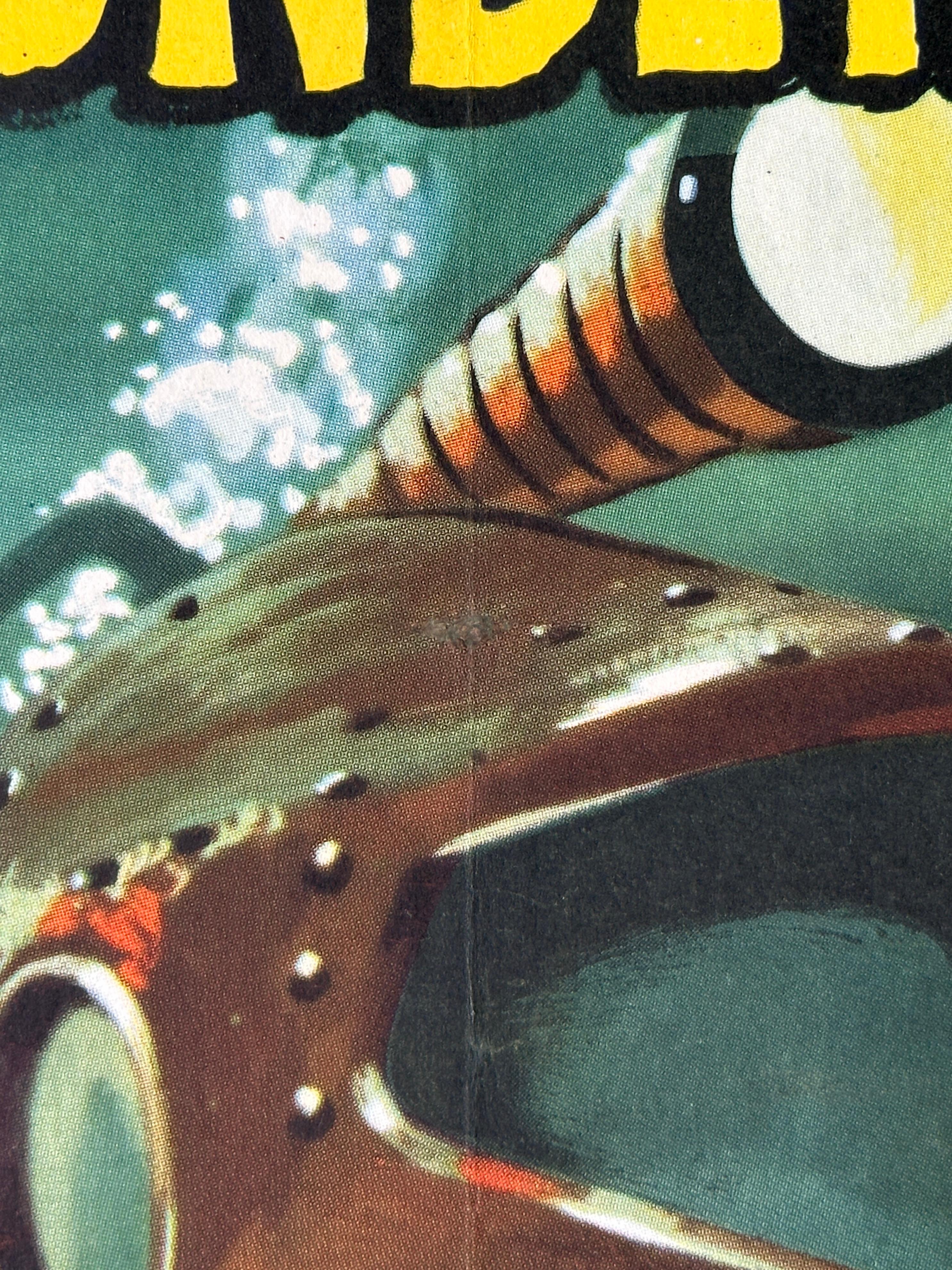 Originales britisches Quad-Filmplakat „20000 Leagues Under The Sea“ im Vintage-Stil, 1955 im Angebot 6