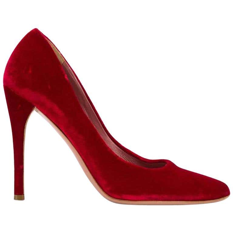 2000s Alaïa Red Heeled Shoes For Sale at 1stDibs