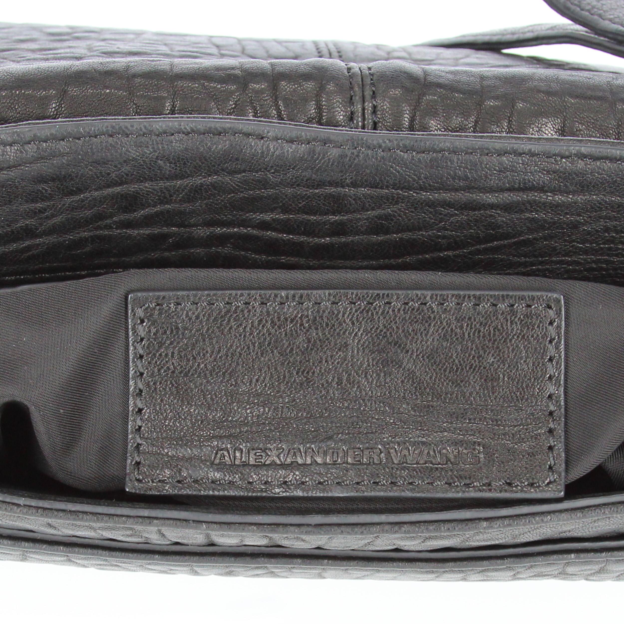 2000s Alexander Wang Leather Shoulder Bag 4