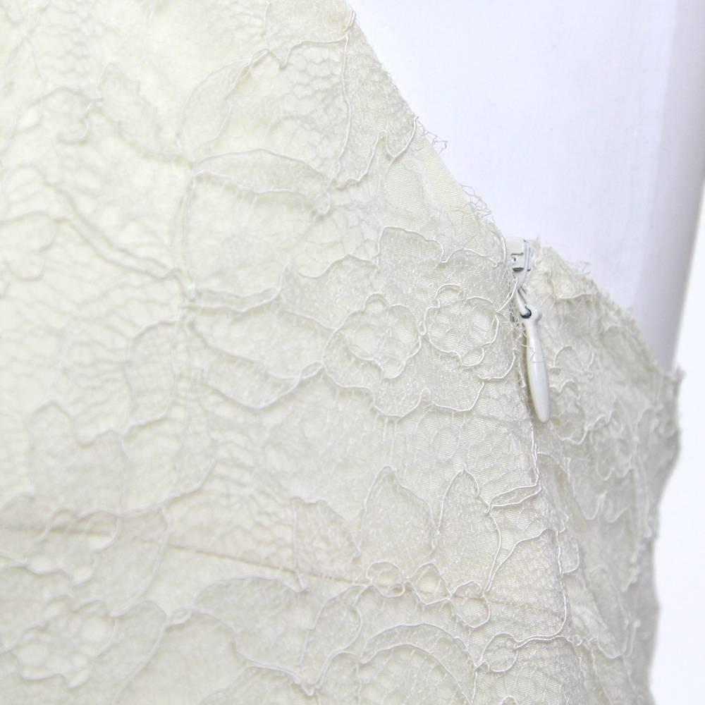 Women's 2000s Armani Ivory Silk Vintage Wedding Dress