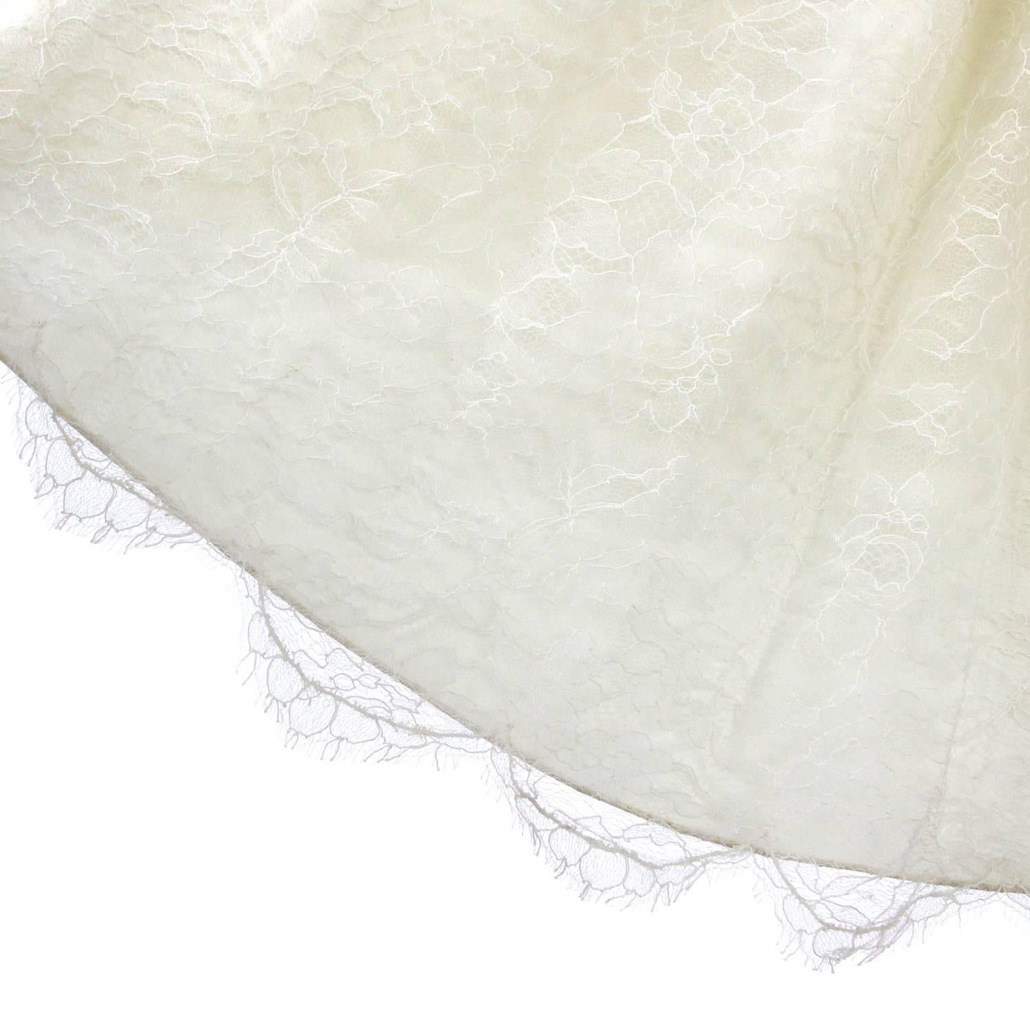 2000s Armani Ivory Silk Vintage Wedding Dress 2