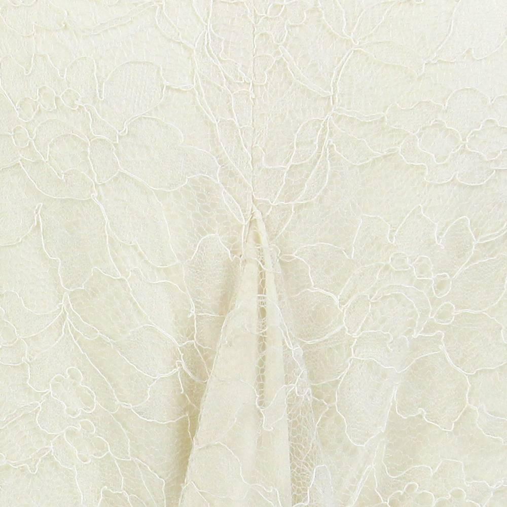 2000s Armani Ivory Silk Vintage Wedding Dress 3