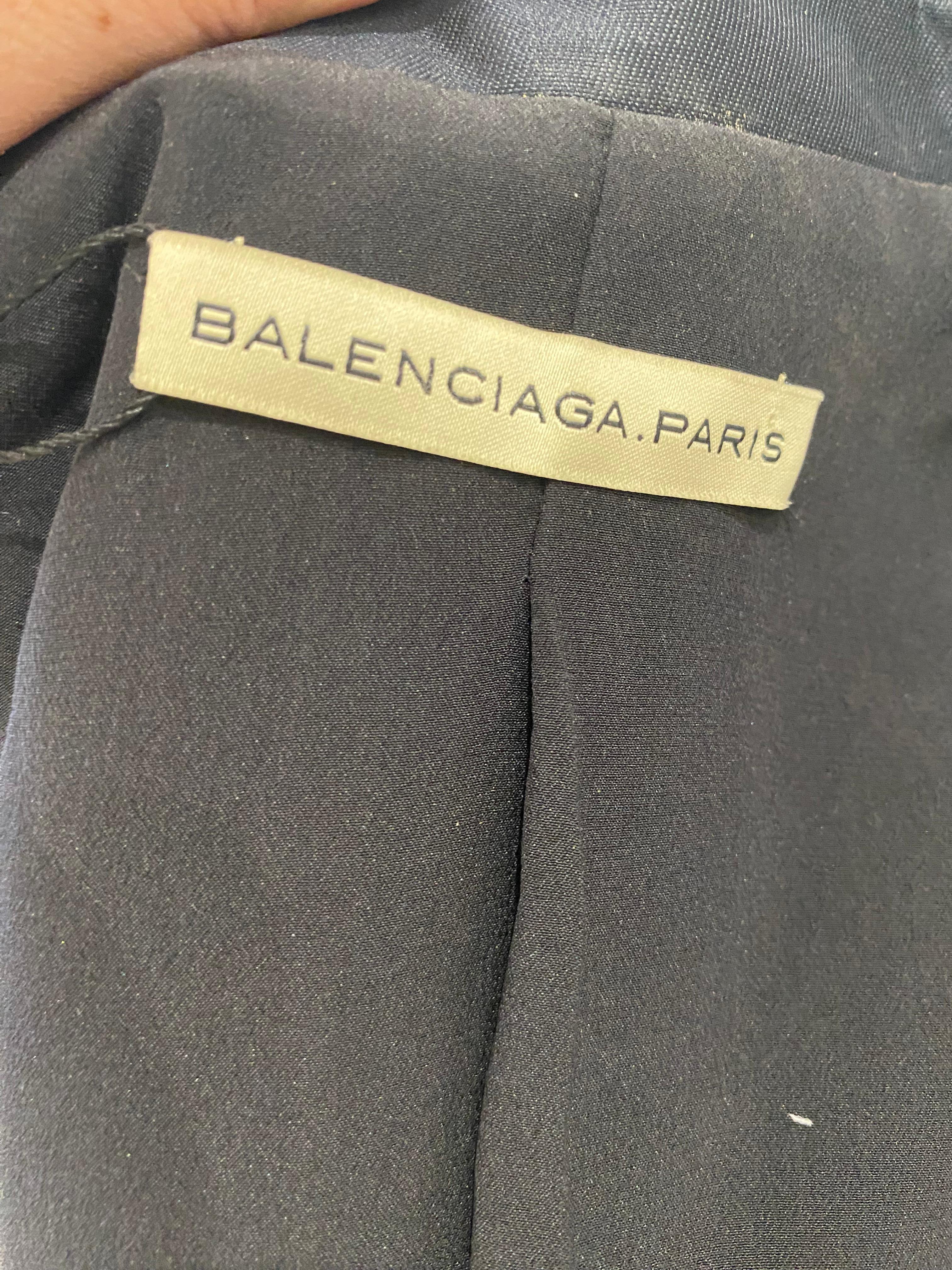 2000s Balenciaga Paisley Print  Three piece Suit by Nicolas Ghesquière For Sale 3