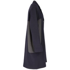 2000s  Bally Blue And Grey Coat