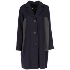 2000s  Bally Blue And Grey Coat