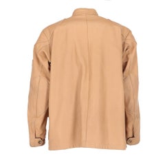 2000s Belstaff beige leather jacket