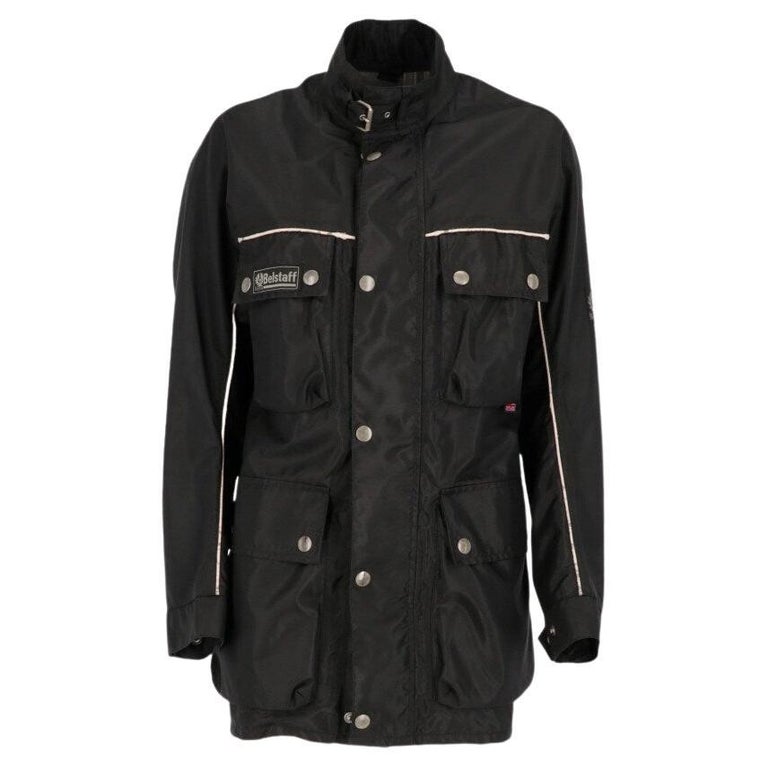 2000s Belstaff Fieldmaster black nylon jacket For Sale at 1stDibs | gainsborough jacket, nylon jacket, belstaff master