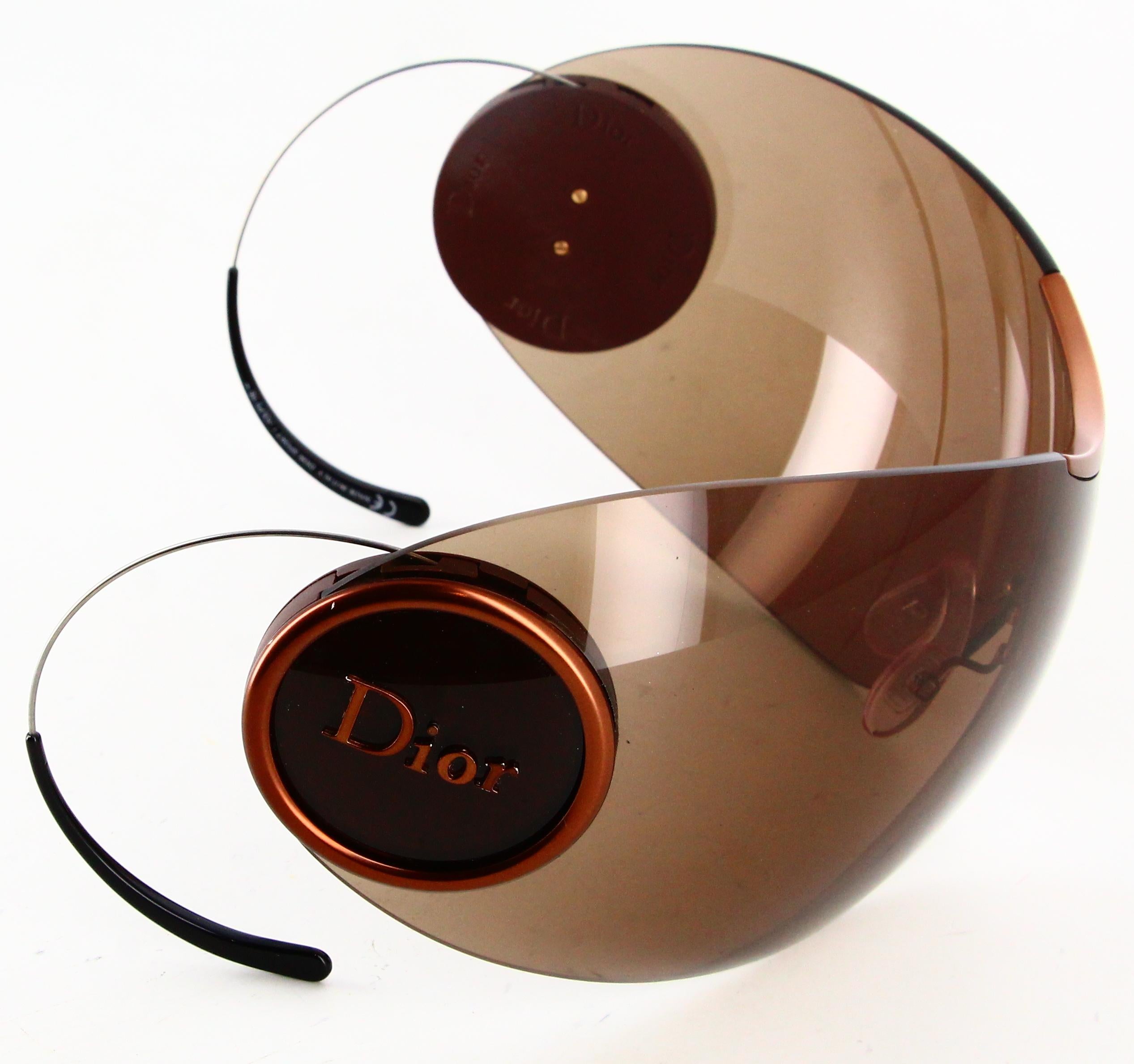 2000's Große Christian Dior Sonnenbrille von Jonh Galliano  im Angebot 1