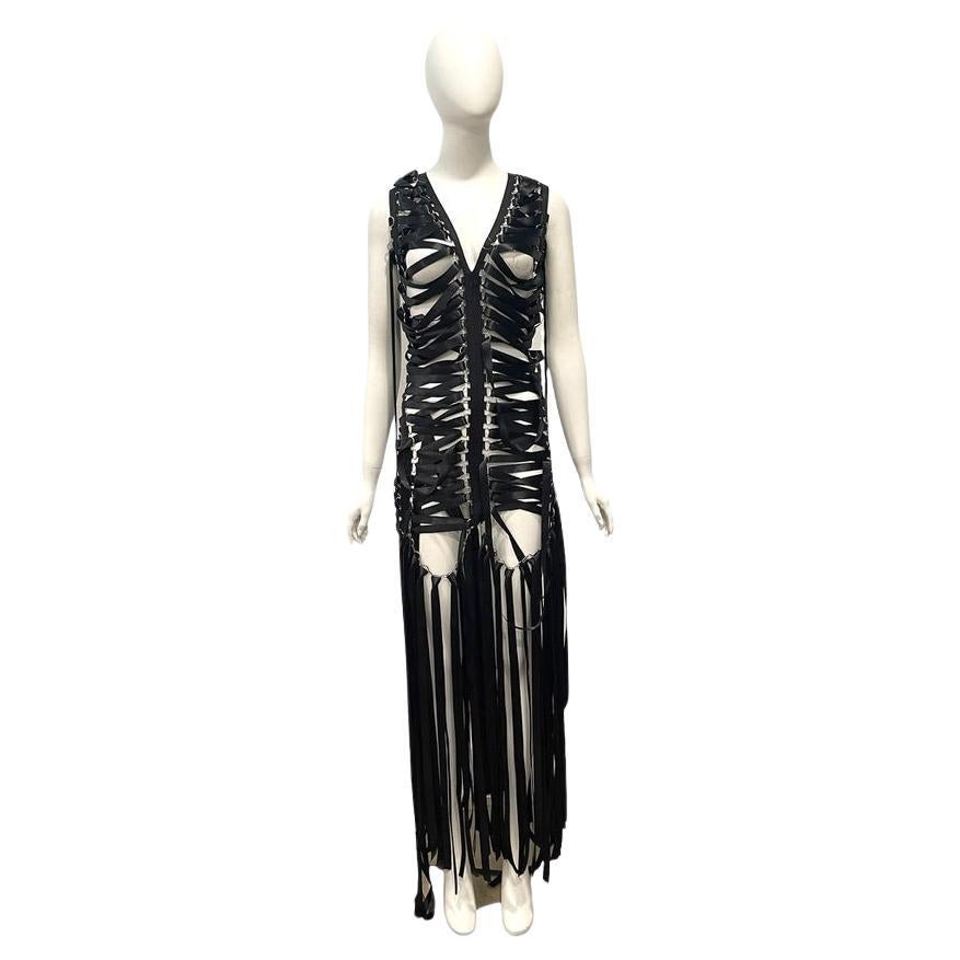 Vestido de lazo negro años 2000 en venta