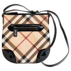 Bolso Crossbody 2000s Burberry Multicolor Nova Check Dryden