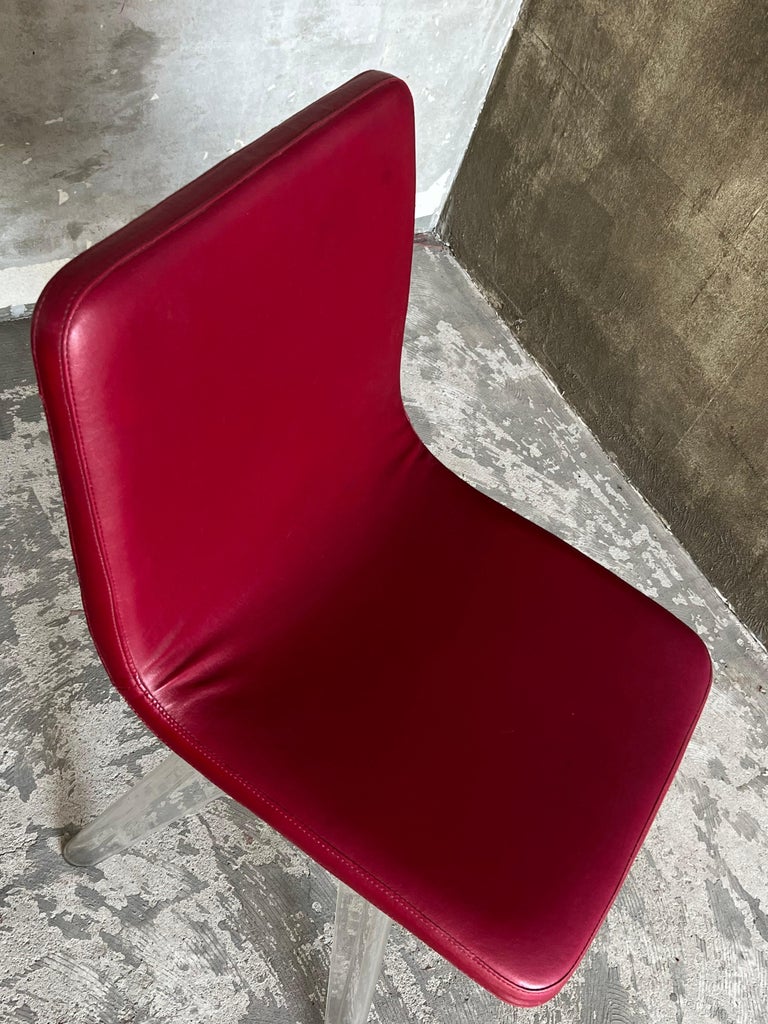 TSUTOMU KUROKAWA Mapell / chair ワインレッド 2000s by Tsutomu Kurokawa／Mapell Chair WAADZWIZ・Japanese Post