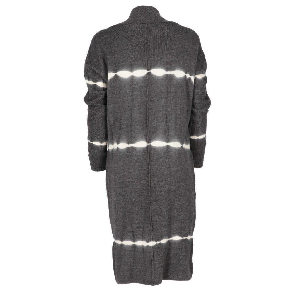 Callaghan ivory tie-dye grey knitwear dress with ribbed collar. Long sleeves.

Size: 40 IT

Flat measurements:
Height: 99 cm
Bust: 46 cm
Shoulders: 52 cm
Sleeves: 52 cm

Composition: 62% Virgin wool - 38% Acrylic

Made in: Italy

Condition: Good