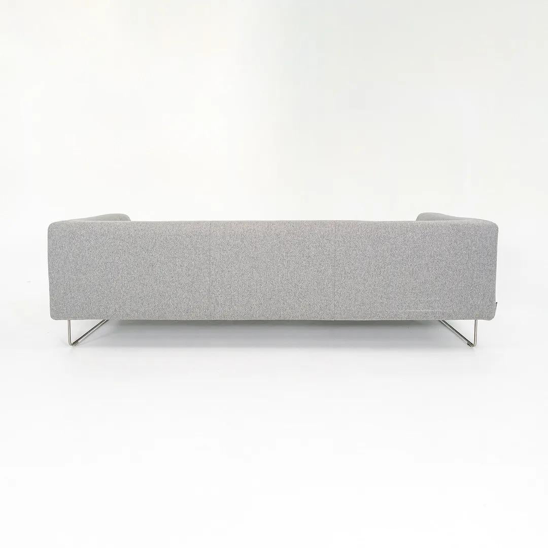 2000s Cappellini 'Elan' 3 Seater Sofa in Fabric by Jasper Morrison made in Italy 3