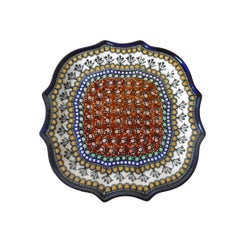 2000’s Ceramika Artystyczna Ceramic Decorative Dinner Plates - Set of 4