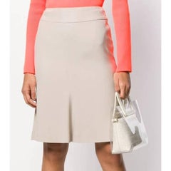 2000s Chanel Beige Skirt