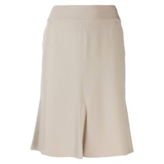 2000s Chanel Beige Skirt