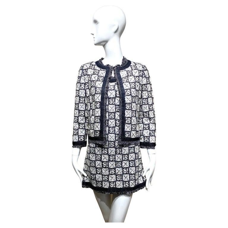 black and white sequin mini dress Black & White Sequin Mini Dress – Luz De Ibiza main image 0
