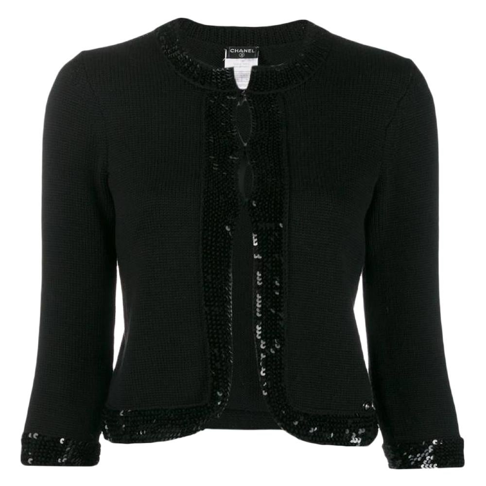 2000s Chanel Black Jacket