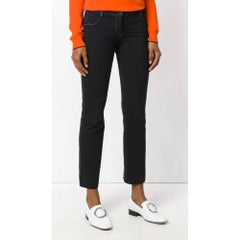 2000s Chanel Black Jeans