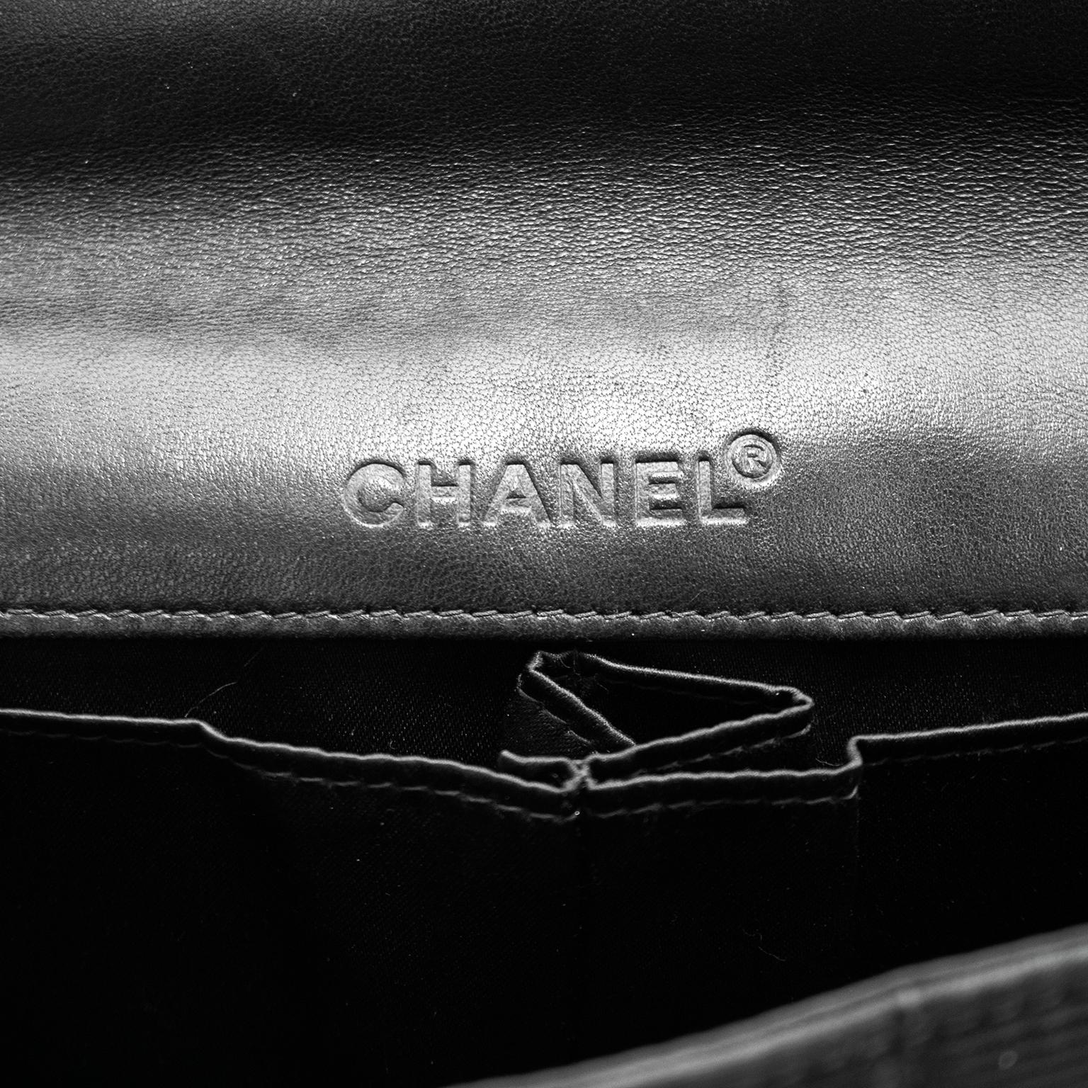 2000s Chanel Black Nylon Travel East West Bag 2