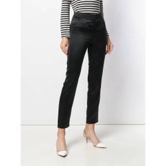 2000s Chanel Black Trousers