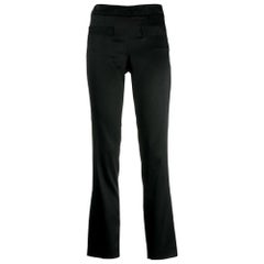 2000s Chanel Black Trousers