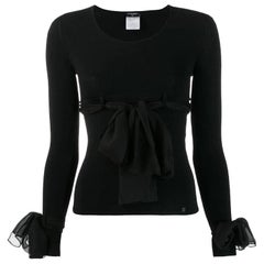 2000s Chanel Bows Sweater