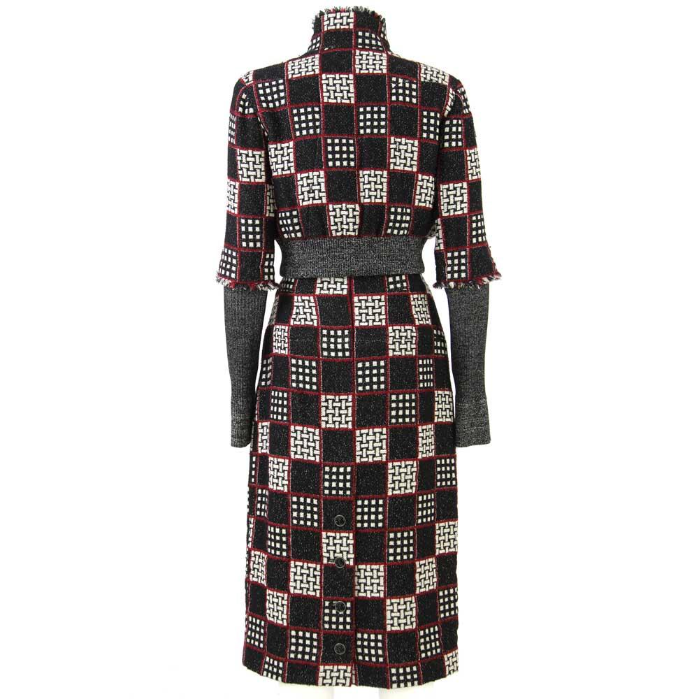 2000s Chanel Checked Skirt Suit In Good Condition In Lugo (RA), IT