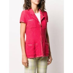 2000s Chanel Fuchsia Blazer