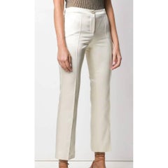 2000s Chanel Ivory Trousers