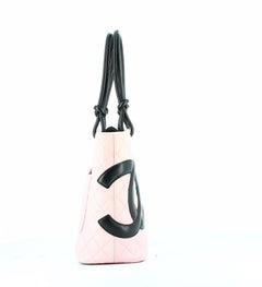 2000s Chanel Pink Cambon Tote Bag