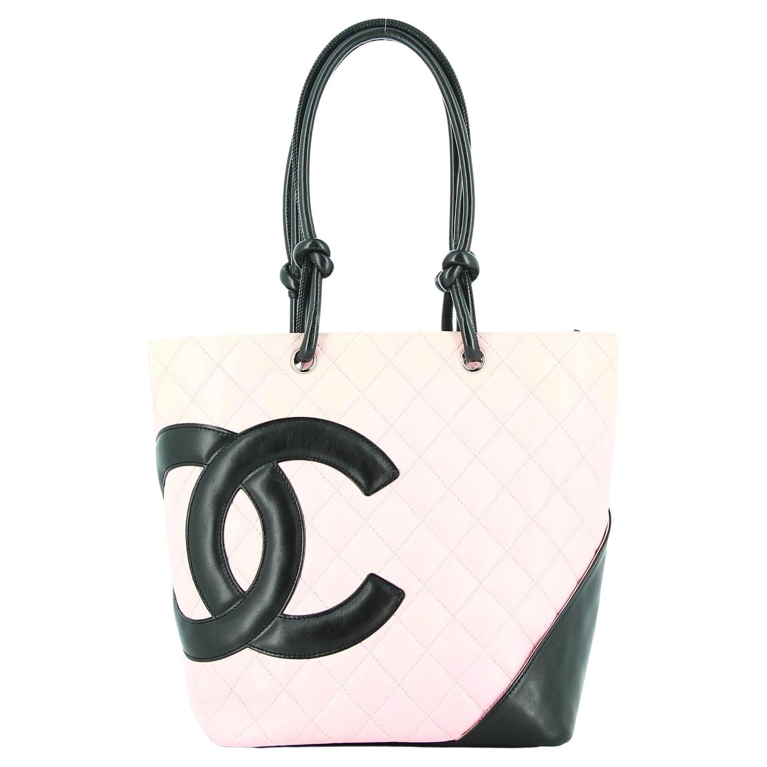 Chanel Pink Cambon Tote - For Sale on 1stDibs  chanel cambon bag, chanel  cambon pink, chanel cambon tote