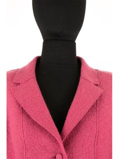 2000s Chanel Punch Pink Jacket