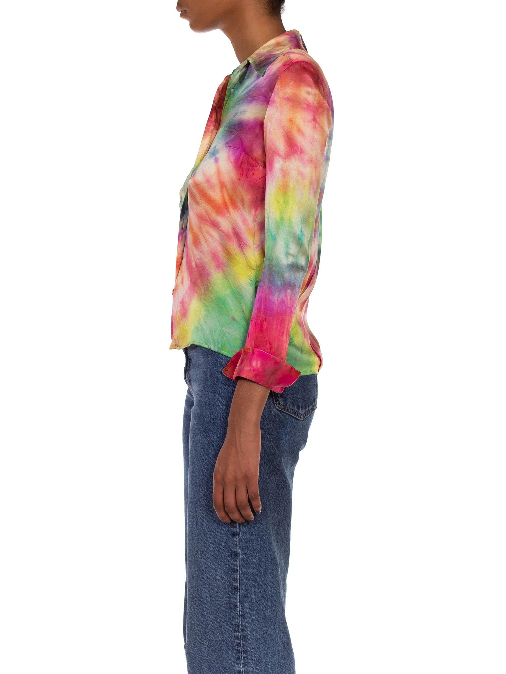 chanel tie dye shirt