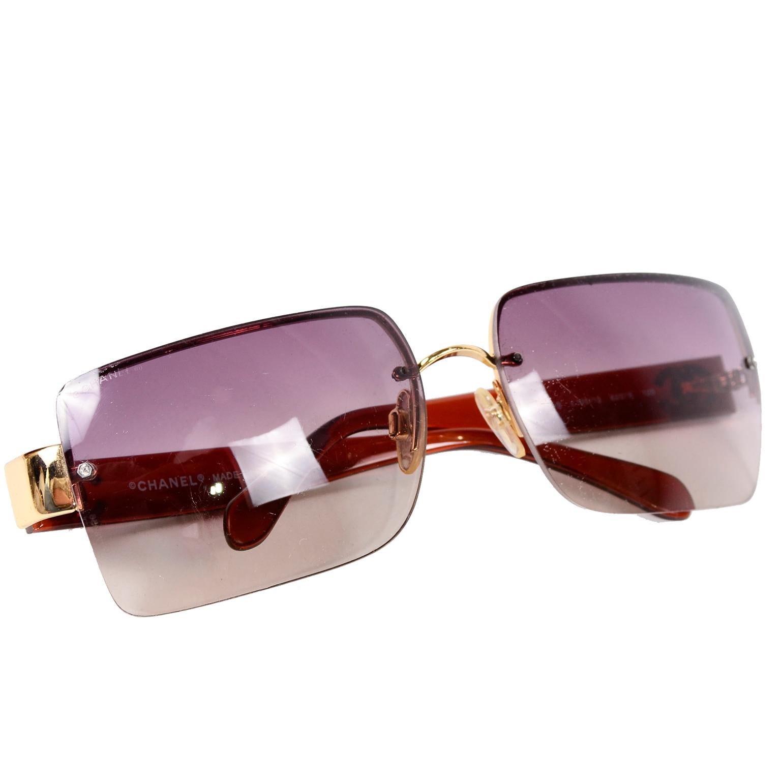 vintage chanel sunglasses 2000s