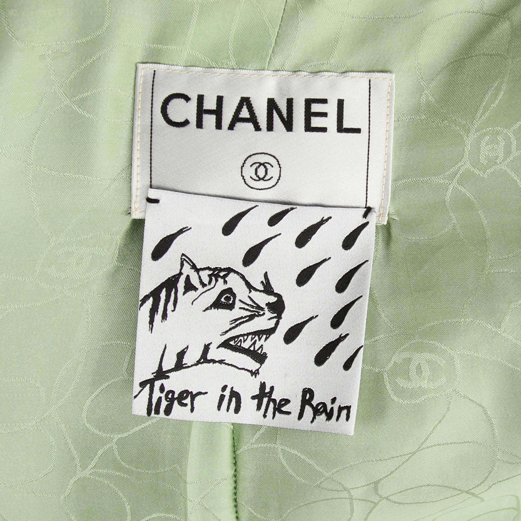 2000s Chanel Tiger In The Rain Jacket 2