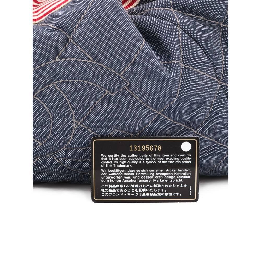 2000er Chanel Vintage Stretch Spirit Cabas Tasche im Angebot 1