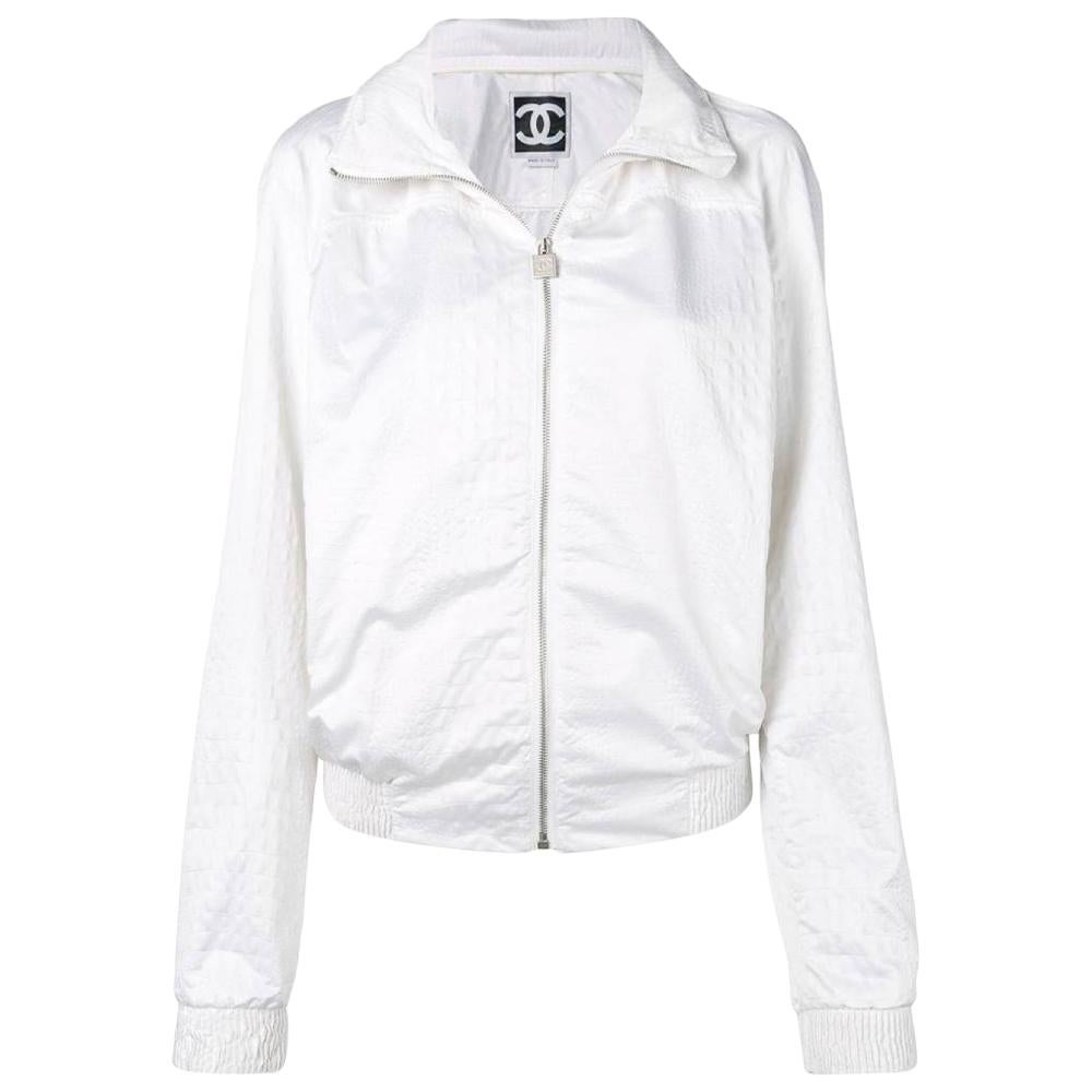 chanel white jacket