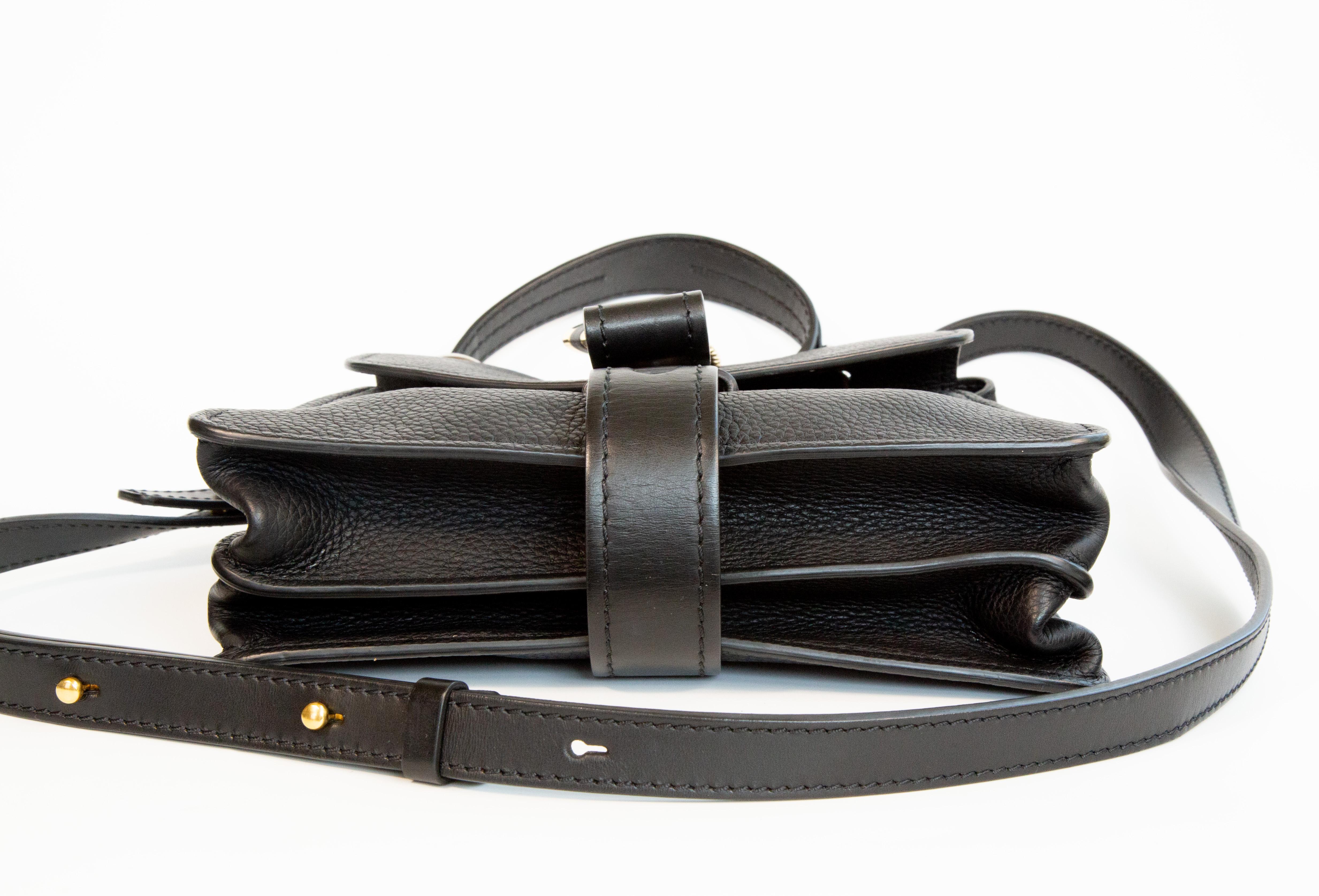 da uomo o donna 2000s Chloe Aby Borsa a tracolla in pelle nera Borsa a manico alto in vendita