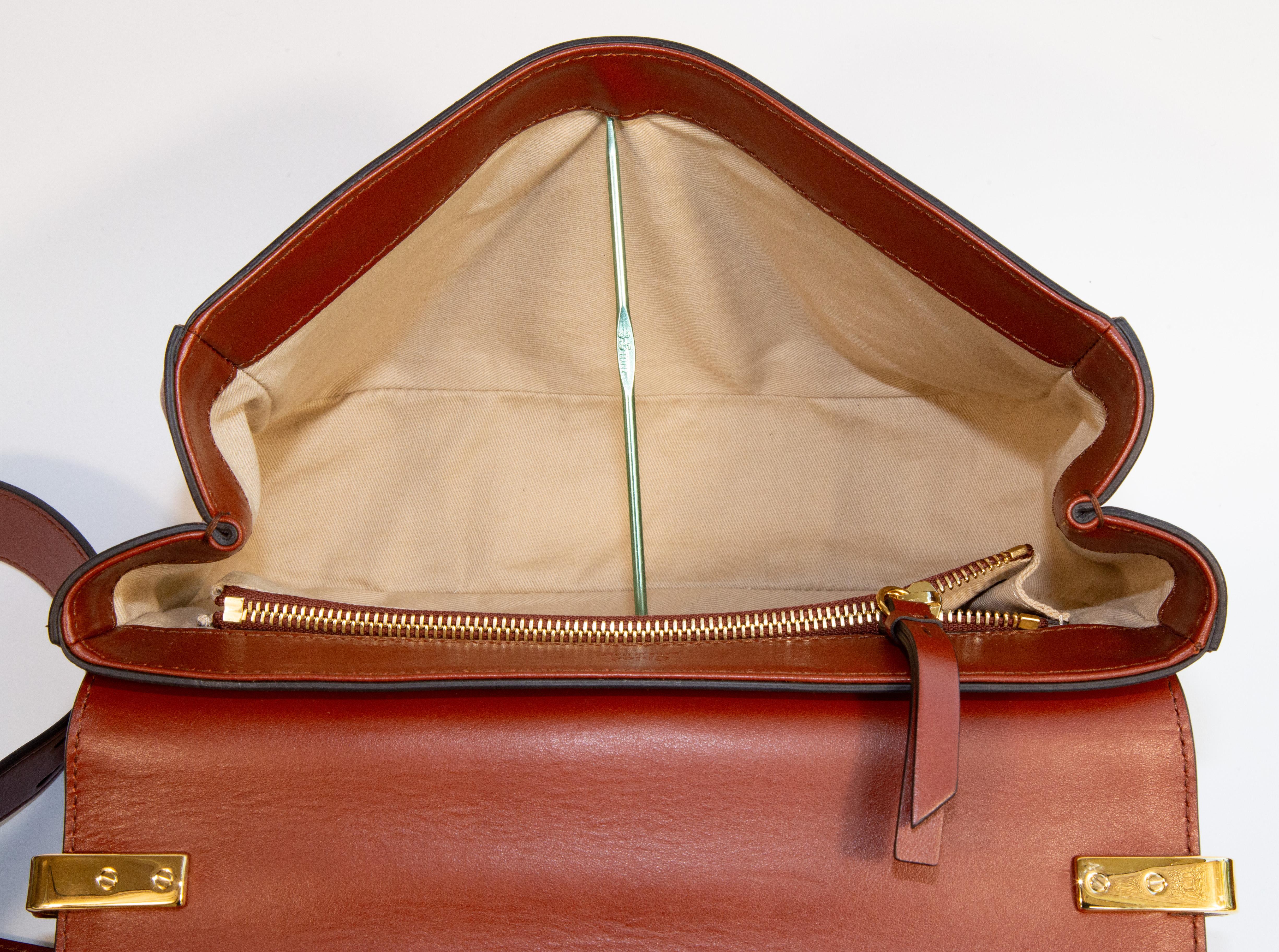 2000er Chloe C Bag Sepia Braun Convertible Bag im Angebot 9