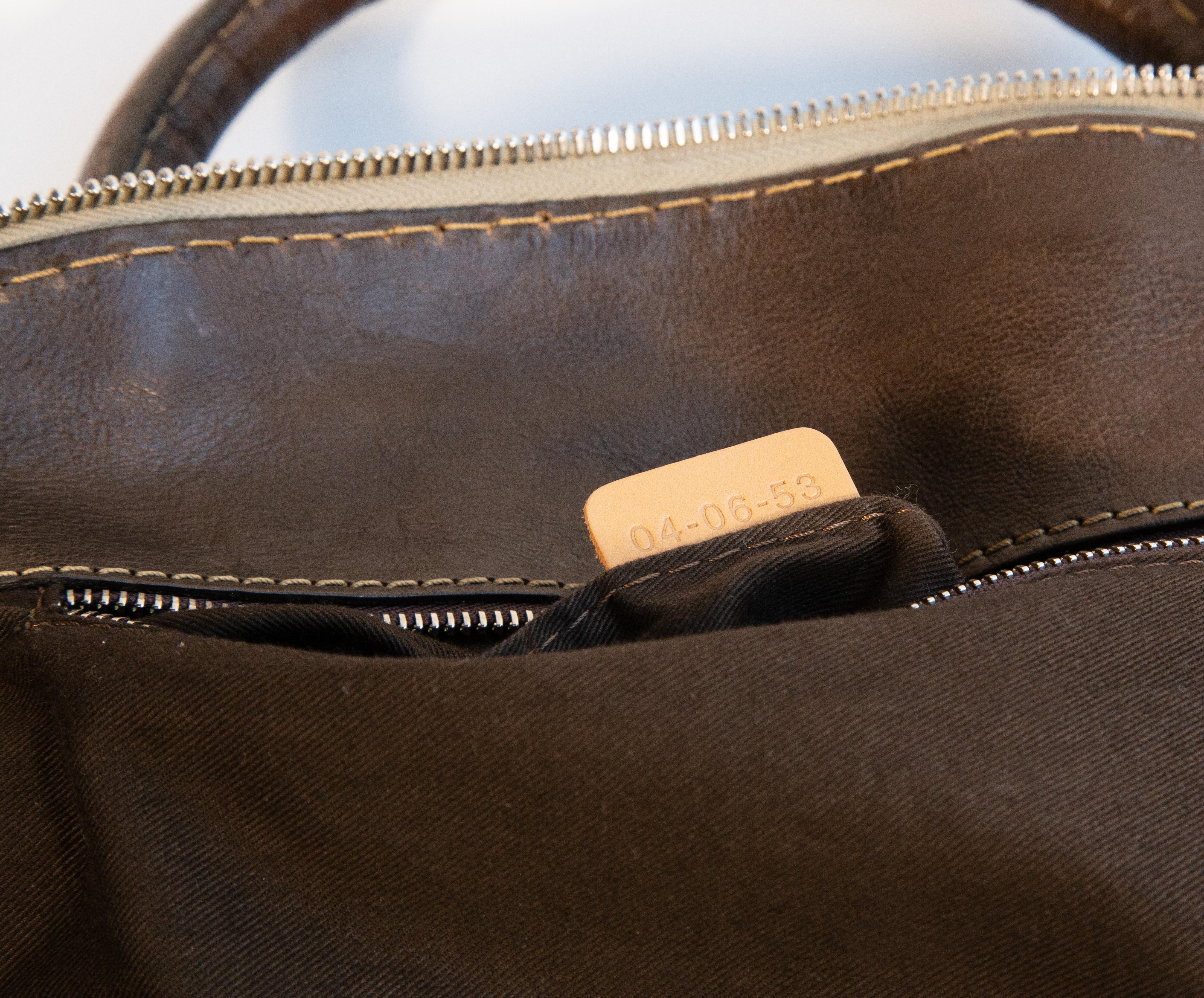 2000er Chloe Edith Brown Leder Henkeltasche im Angebot 11