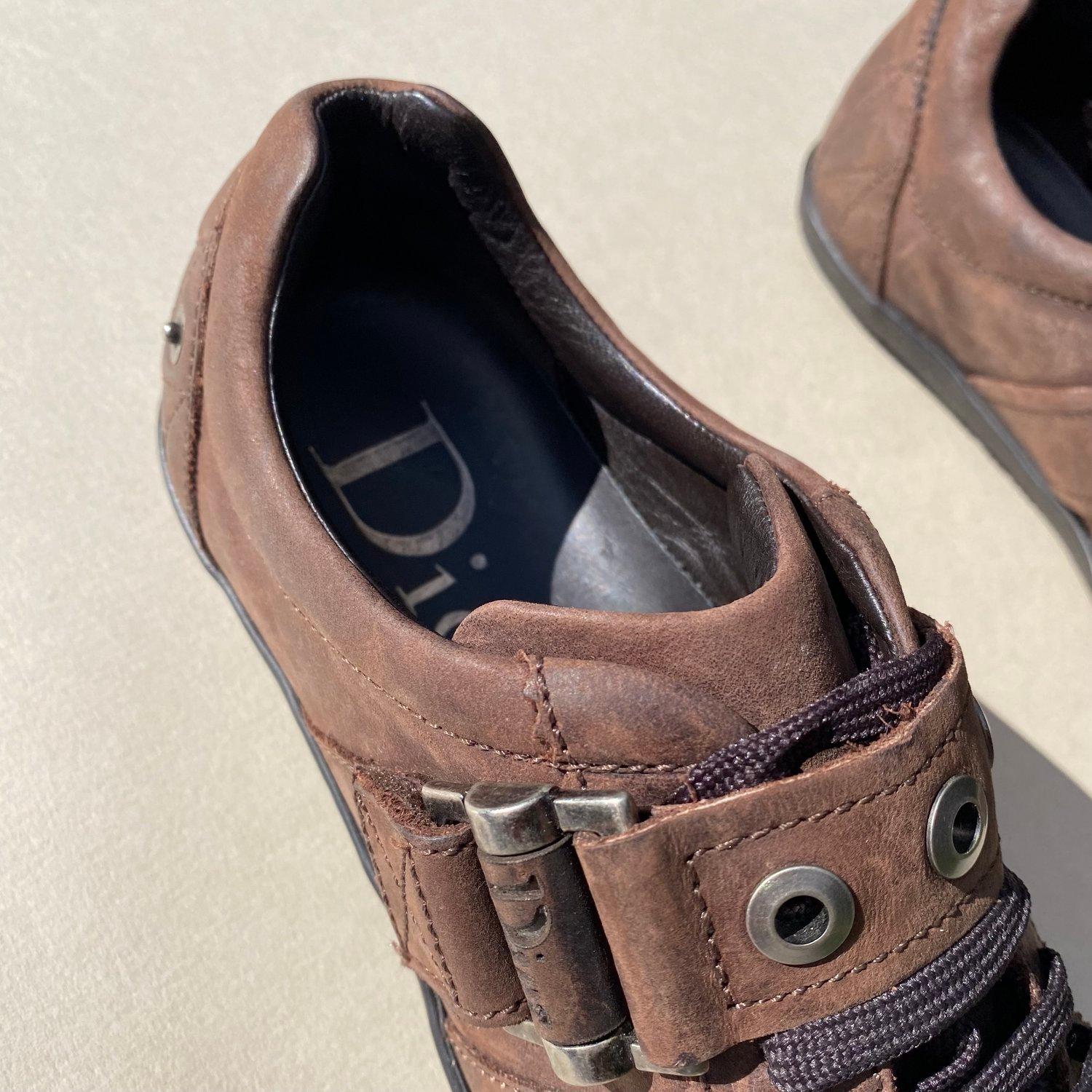 2000s Christian Dior Buckle Trainers (38) In Excellent Condition In Rochester, GB