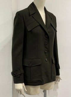 2000s Christian Dior by John Galliano military officer jacket