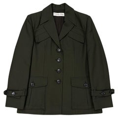 2000s Christian Dior by John Galliano military officer jacket