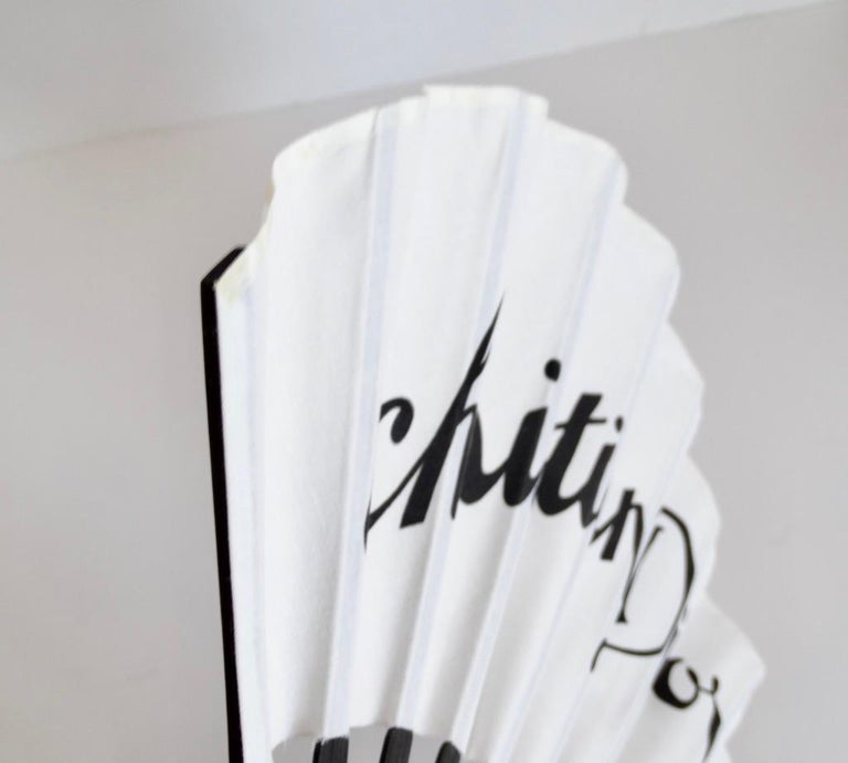 2000s Christian Dior Handheld Fan at 1stDibs