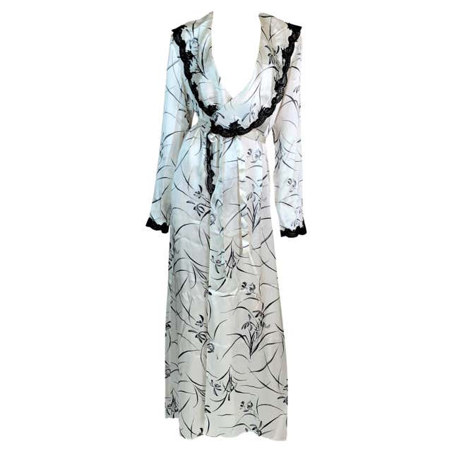 John galliano black and white striped dress Clearance