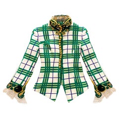 2000s Christian Dior Rococo Style Blazer