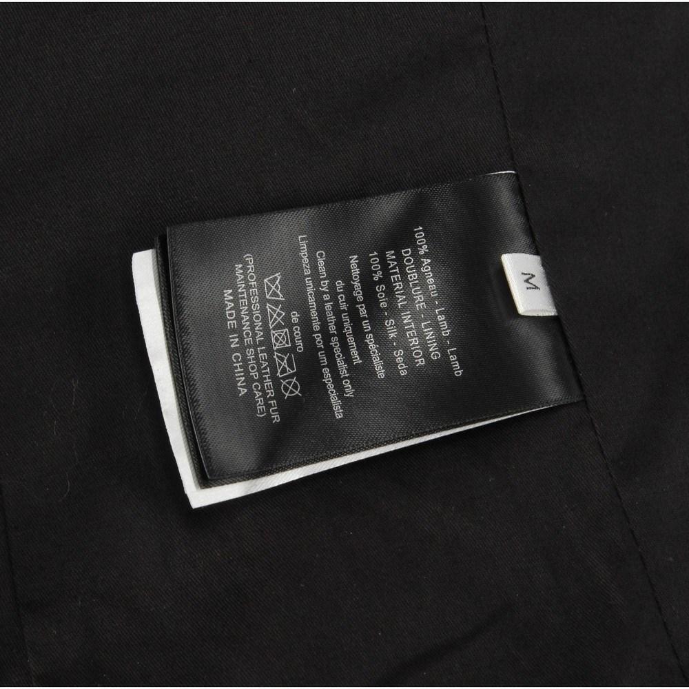 2000s Christian Dior Vintage black leather “DIOR ANGELS” logoed biker jacket 6