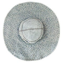 2000s Christian Dior Galliano Era Denim Jeans Sun Hat