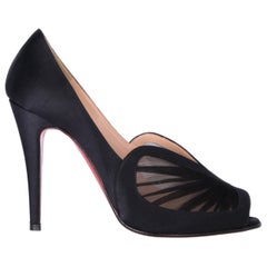 2000s Christian Louboutin Silk Pumps